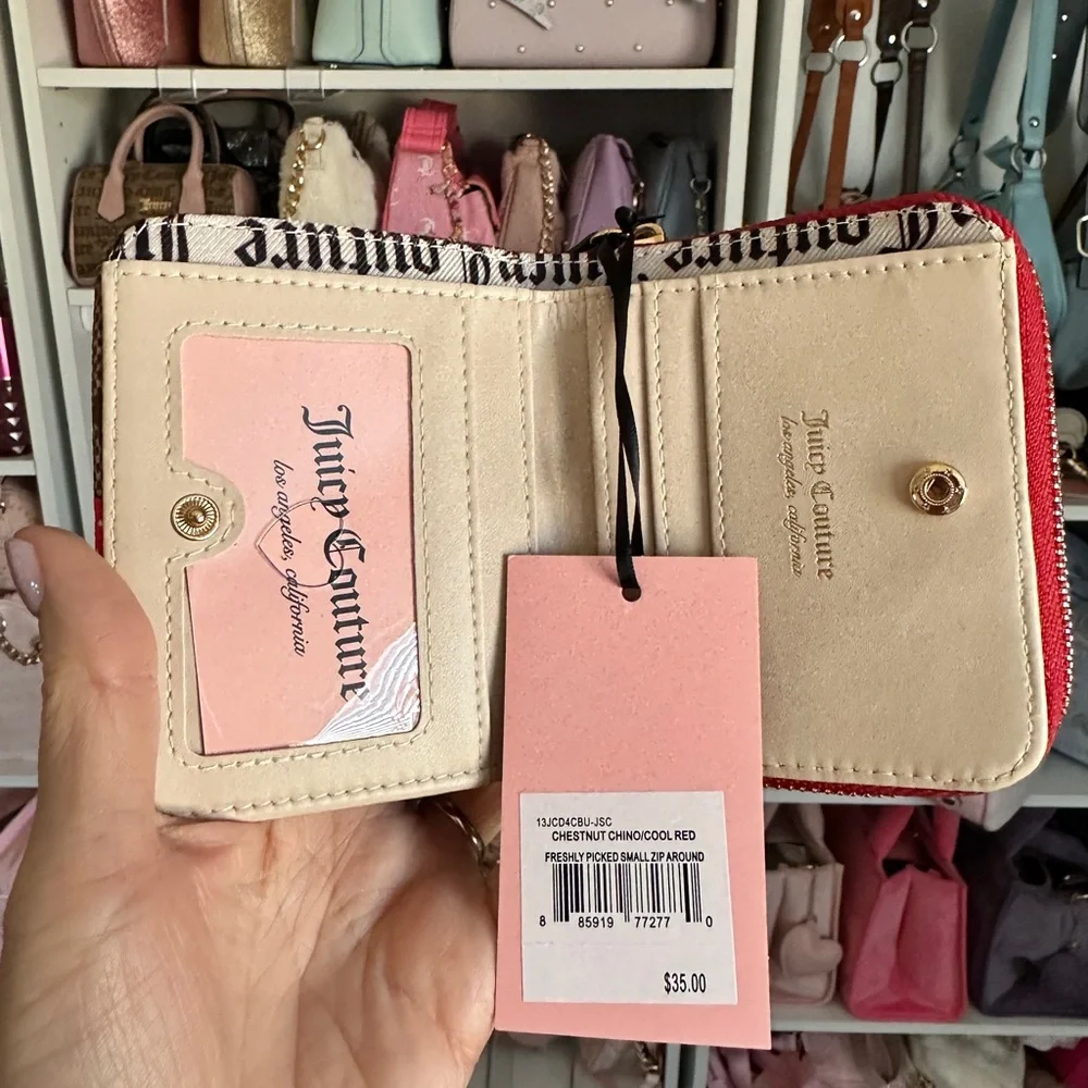 JUICY COUTURE Strawberry Satchel and wallet - Picture 7 of 7